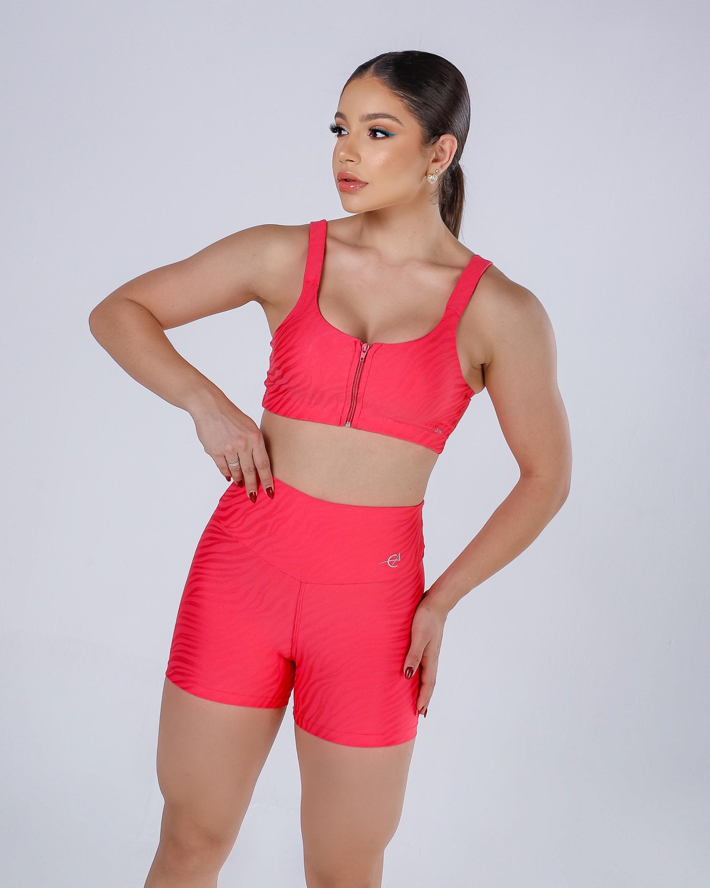 Liv Zebra Short Set
