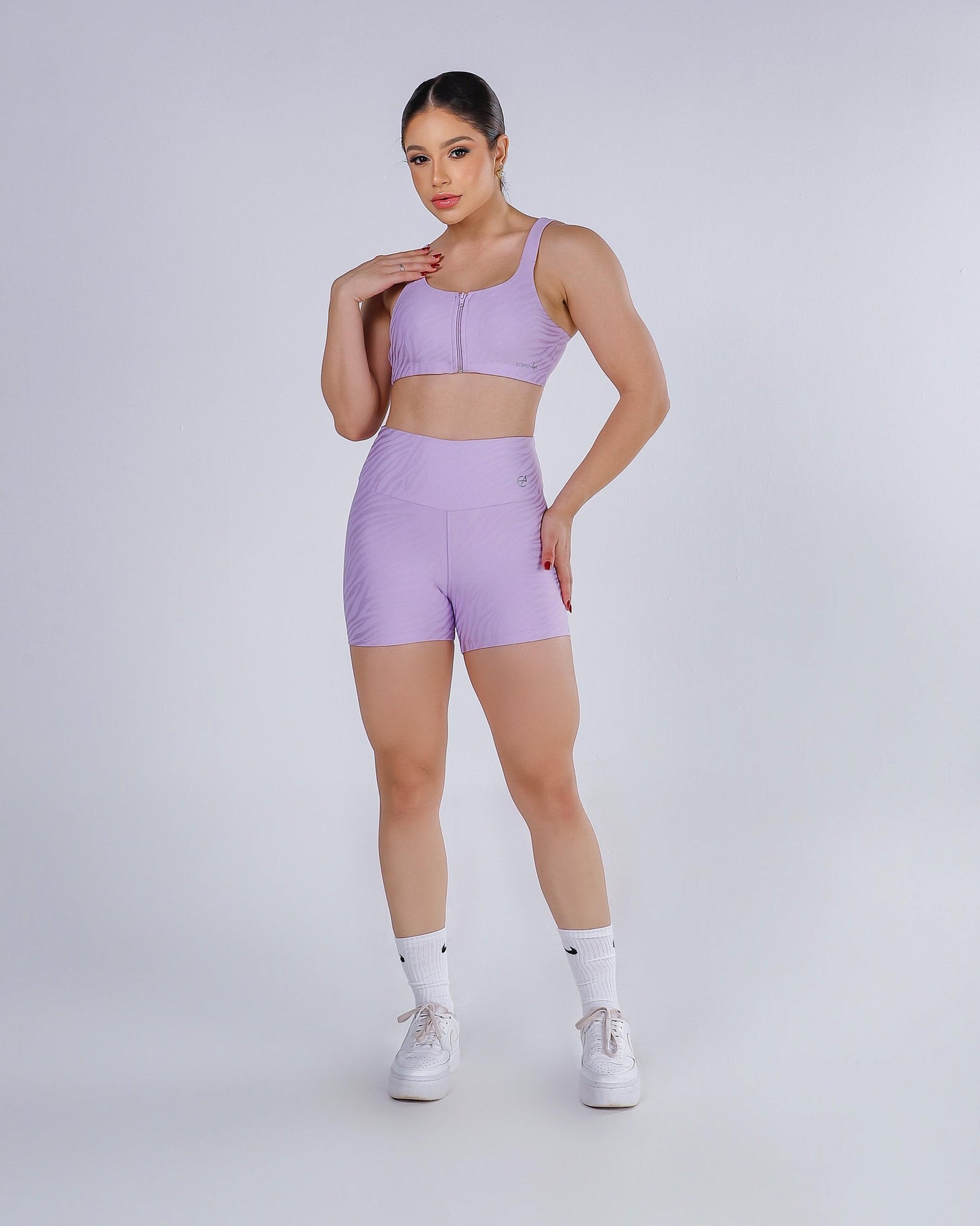 Liv Zebra Short Set