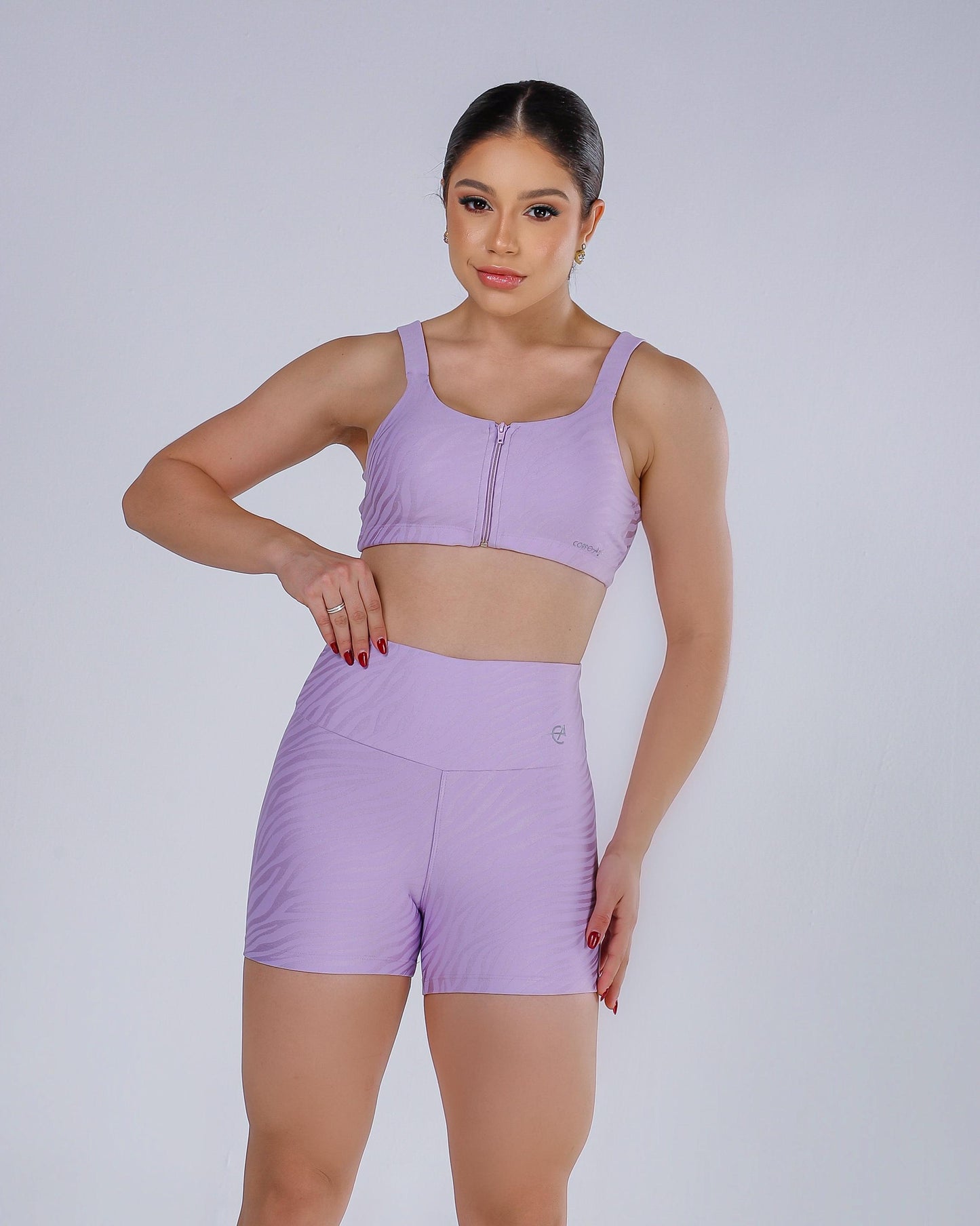 Liv Zebra Short Set